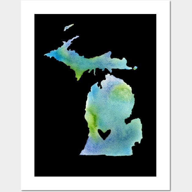 Michigan Wall Art by ForbiddenFigLeaf